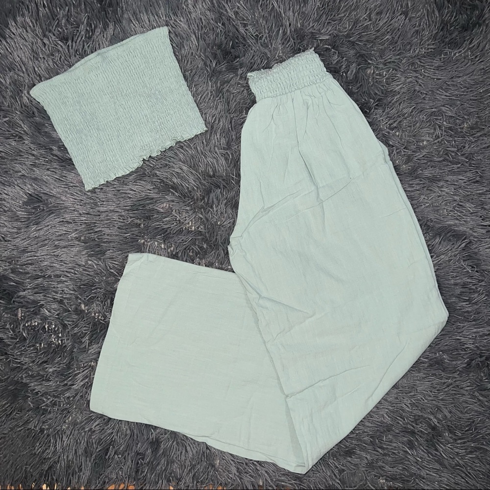 Tube Top & Pants Set - Picture 2 of 5